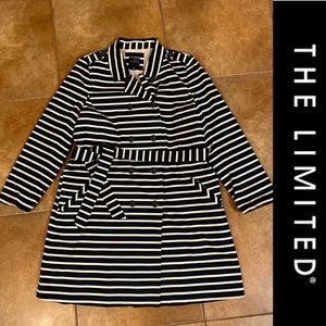The Limited Coat Navy & White Stipe XXL